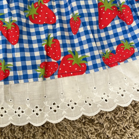 Eleanor Rose Strawberry Margaret Dress Size 7-8 - Picture 2 of 6
